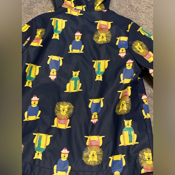 Joules Clothing Rain Coat Lion Great Britain Size 3y - Picture 5 of 6